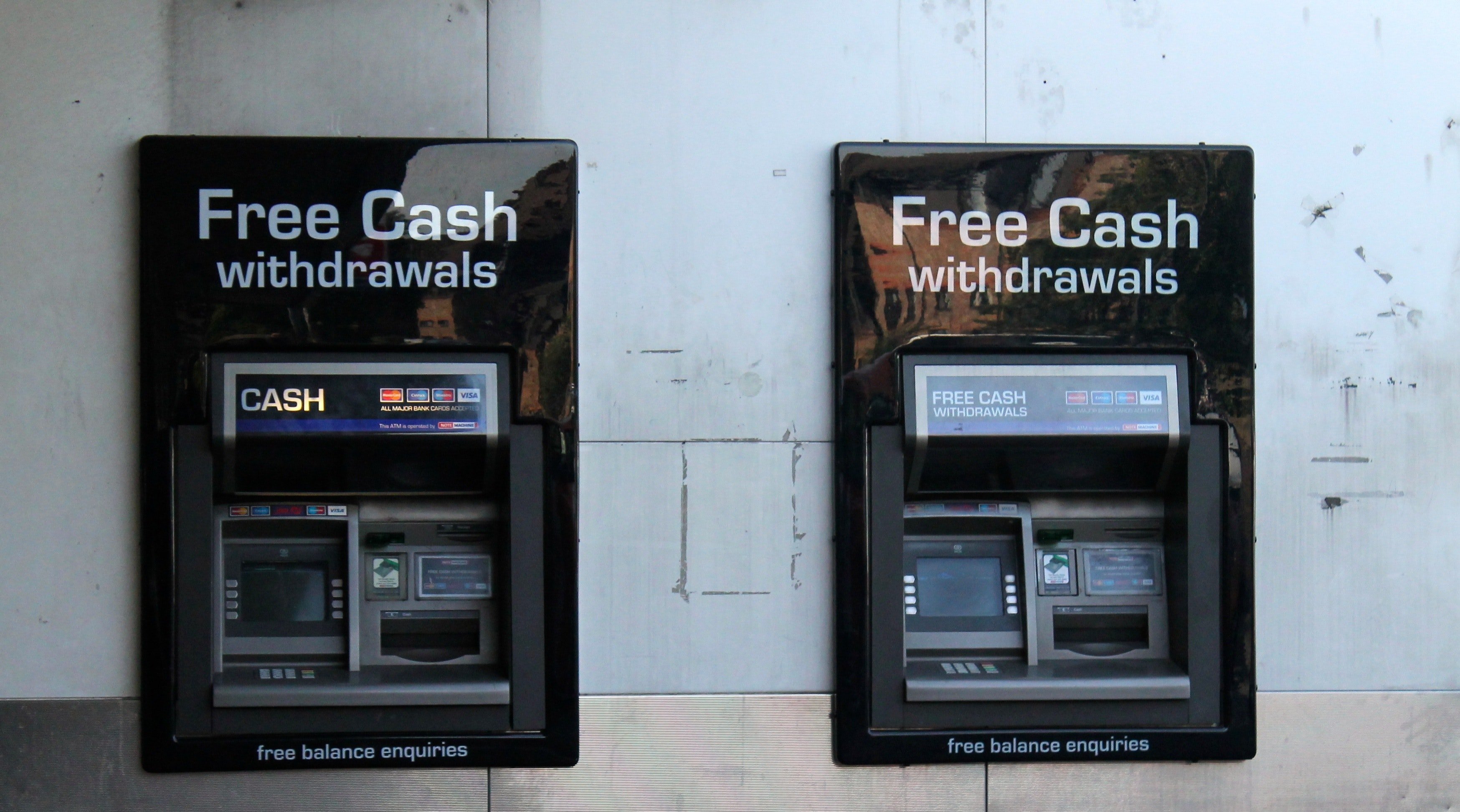 Where are all of the UK’s Free ATMs going?